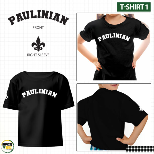 SPUQC Paulinian University Tshirt for Adults and Kids - Design 1 - Image 2