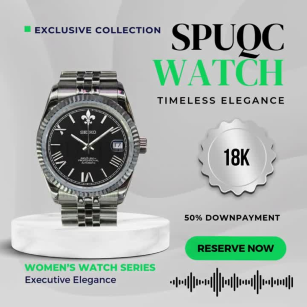 SPUQC Seiko Limited Edition Watch