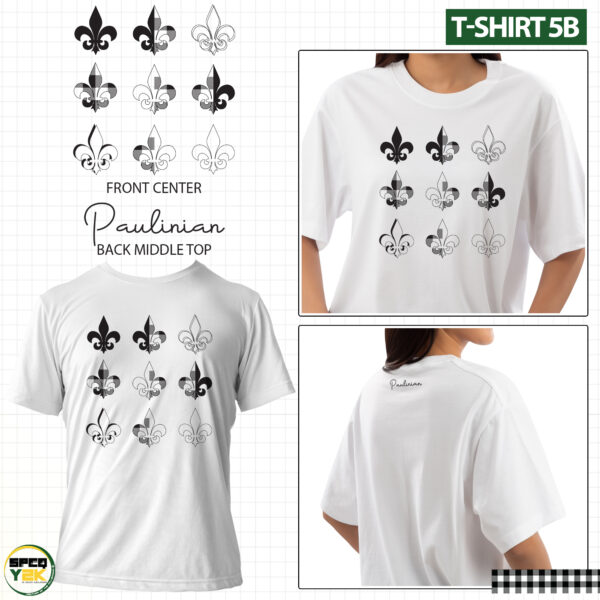 SPUQC Paulinian University Tshirt for Adults and Kids – Design 5B